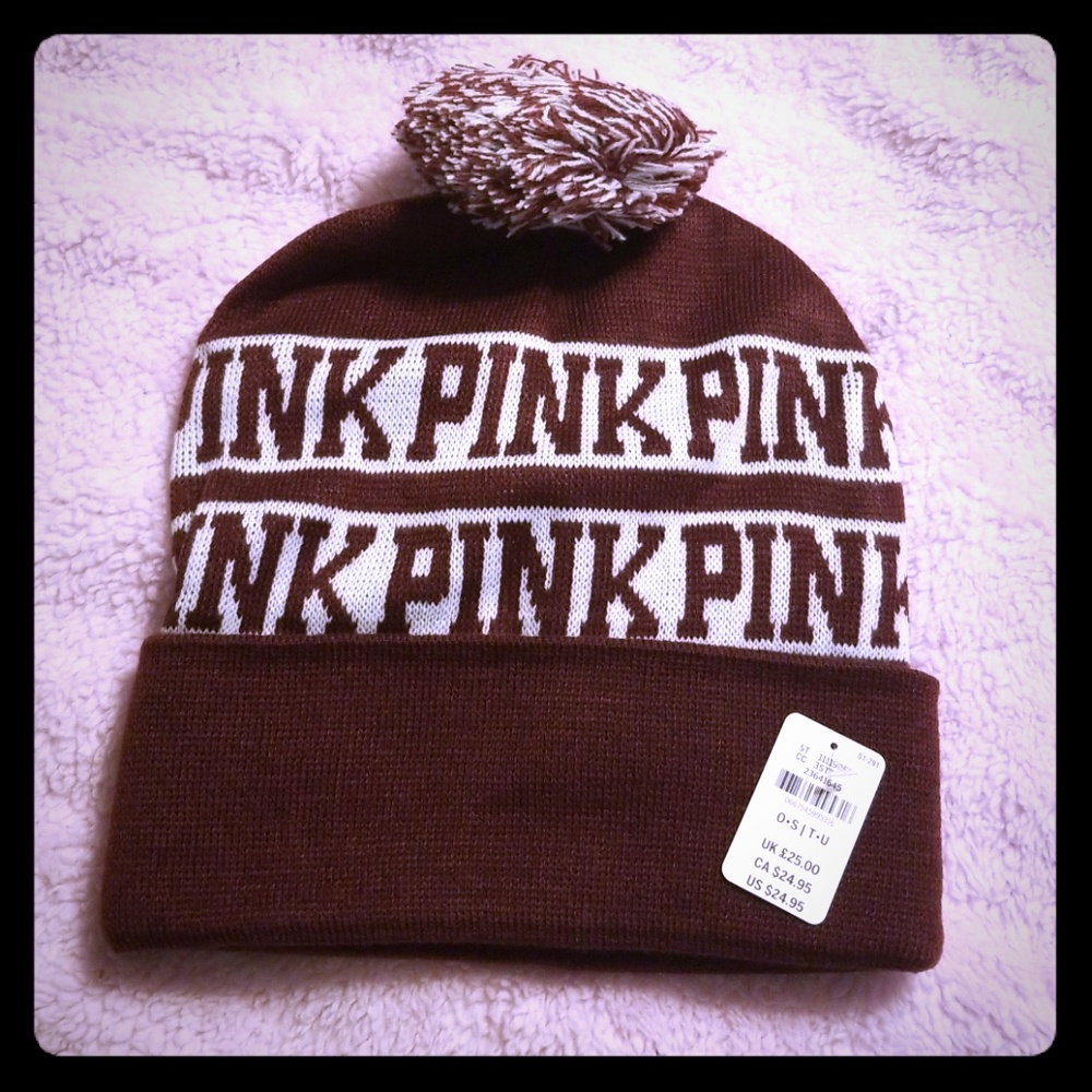 Pink beanie